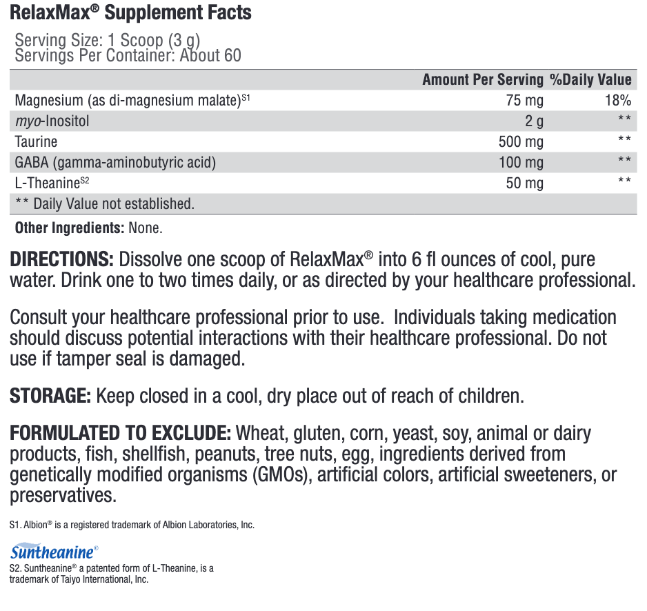 Relax Cherry 60 servings