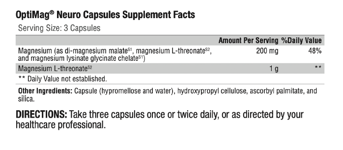 OptiMag Neuro 90 Capsules