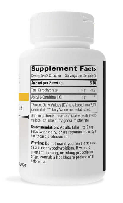 Acetyl L-Carnitine, 60 Caps