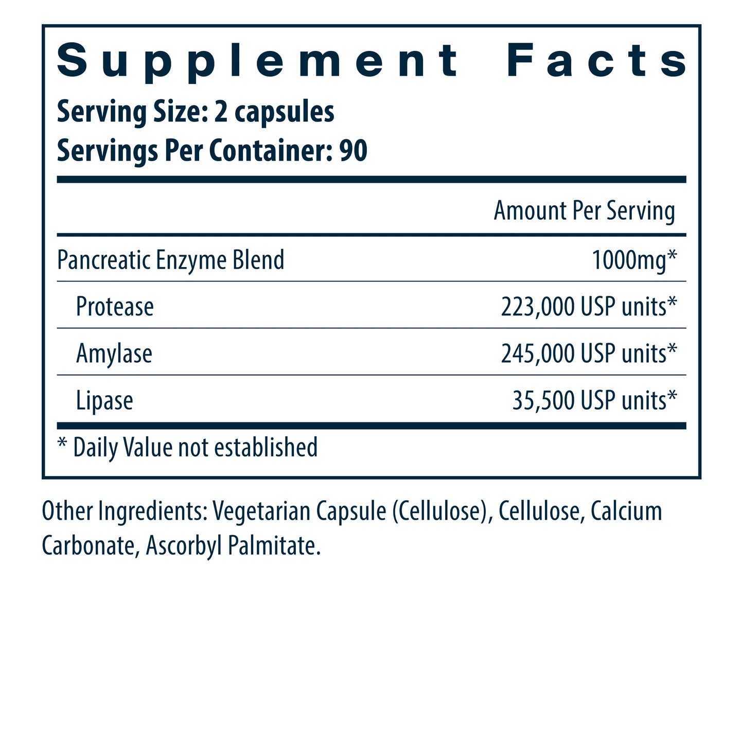 Pancreatic Enzyme, 180 Caps