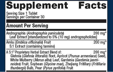Andrographis Plus 30 ct - Metagenics