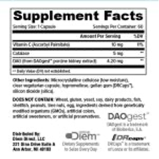 Histamine Digest 60 caps, Diem
