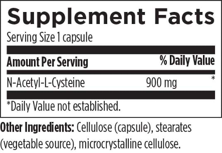 N-Acetyl-L-Cysteine 900 mg 120 caps, DFH