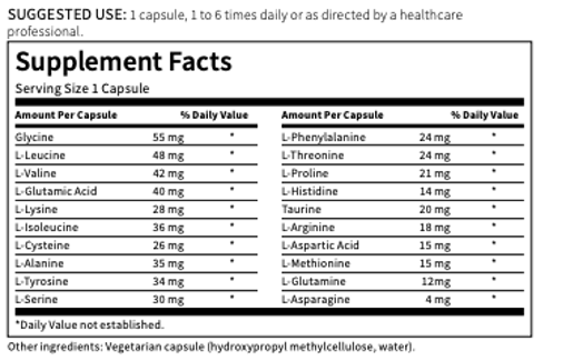 Amino Acid Complete - Klaire Labs