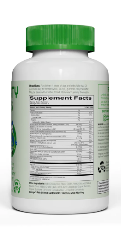 Kids Formula and Fiber 120 gummies