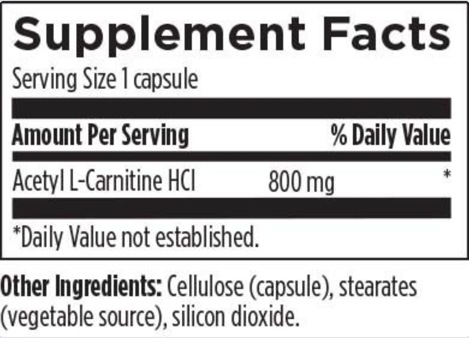 Acetyl L-Carnitine 90 caps