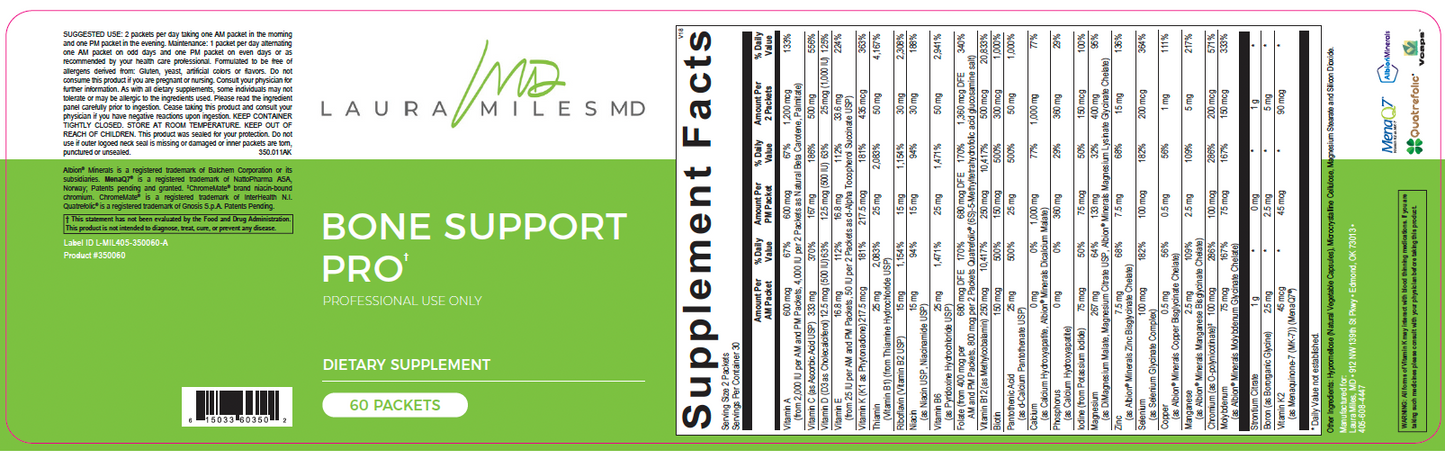 Bone Support Pro 60 packets