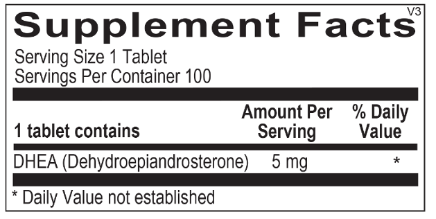 DHEA 5mg 100 caps