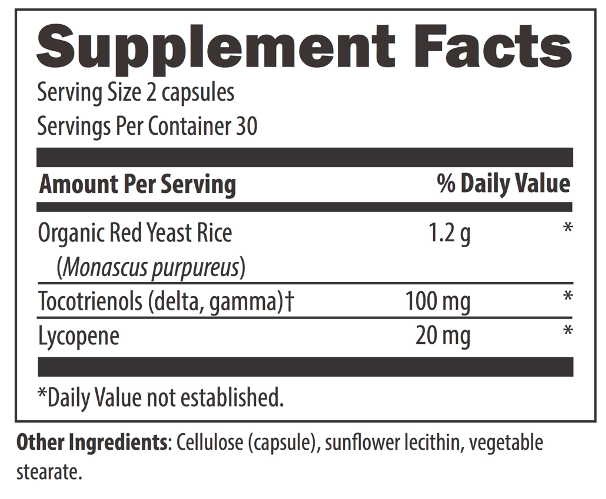 Red Yeast Rice 60 caps