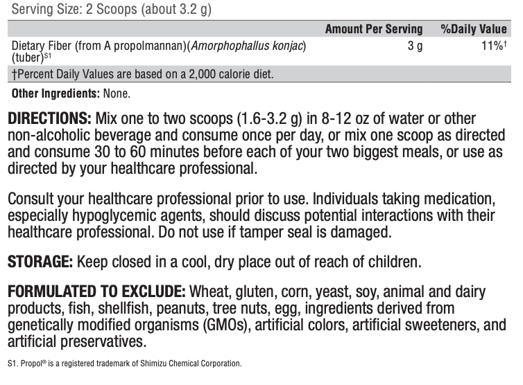 Advanced Fiber powder 30 servings