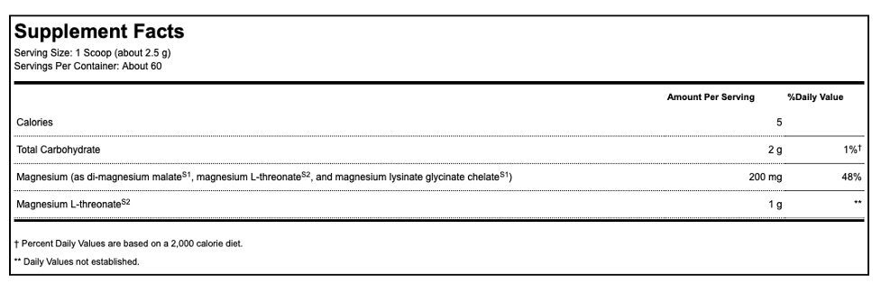 OptiMag Neuro Mixed Berry 60 servings