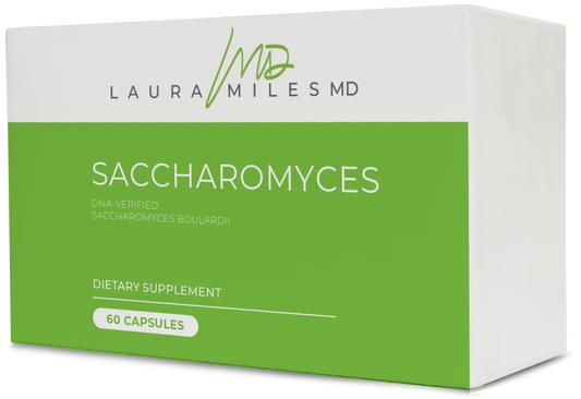 Saccharomycin DF 60 Caps  (ABX Support)