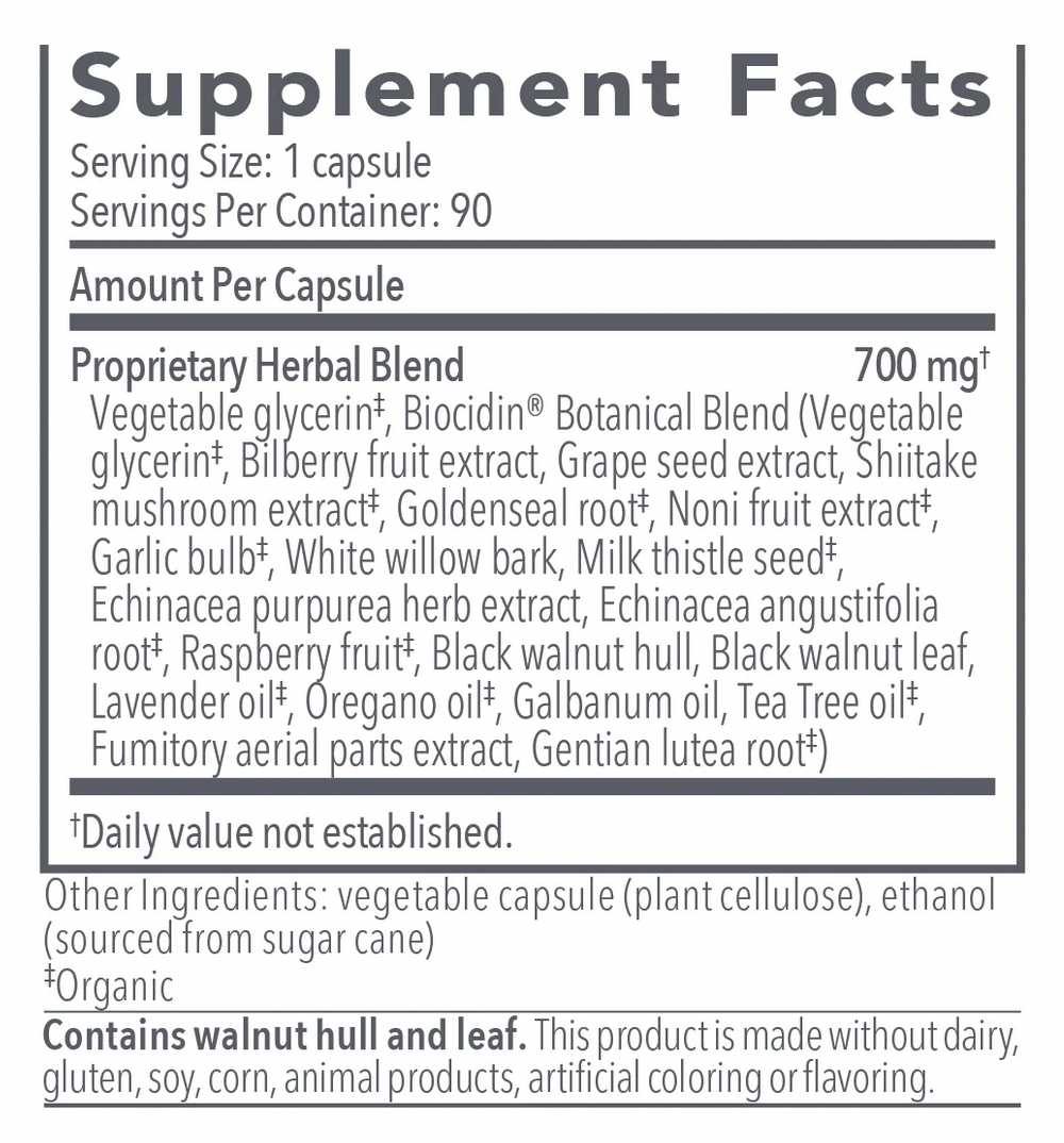 Biocidin 90 capsules