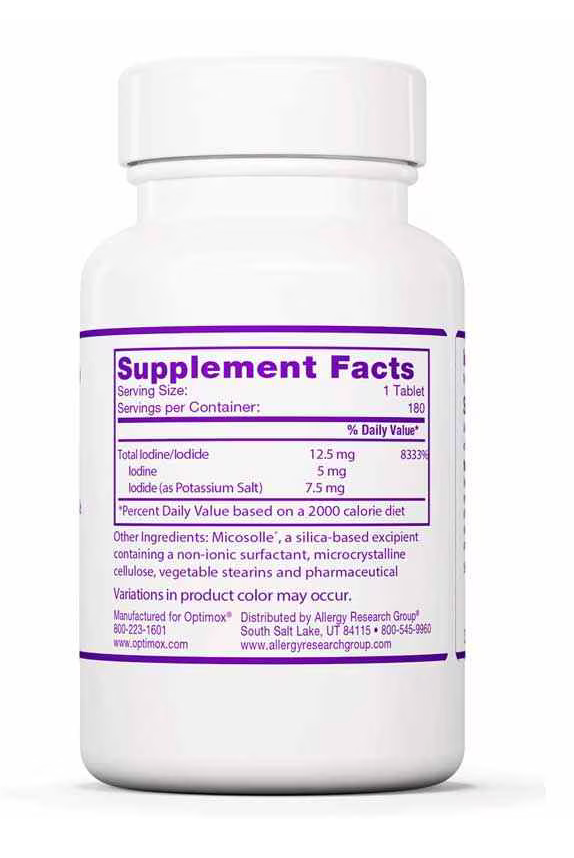 Iodoral 12.5 mg IOD, 90 Caps